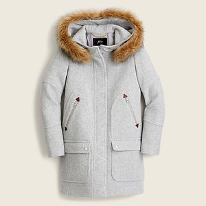 Jcrew Chateau wool parka
